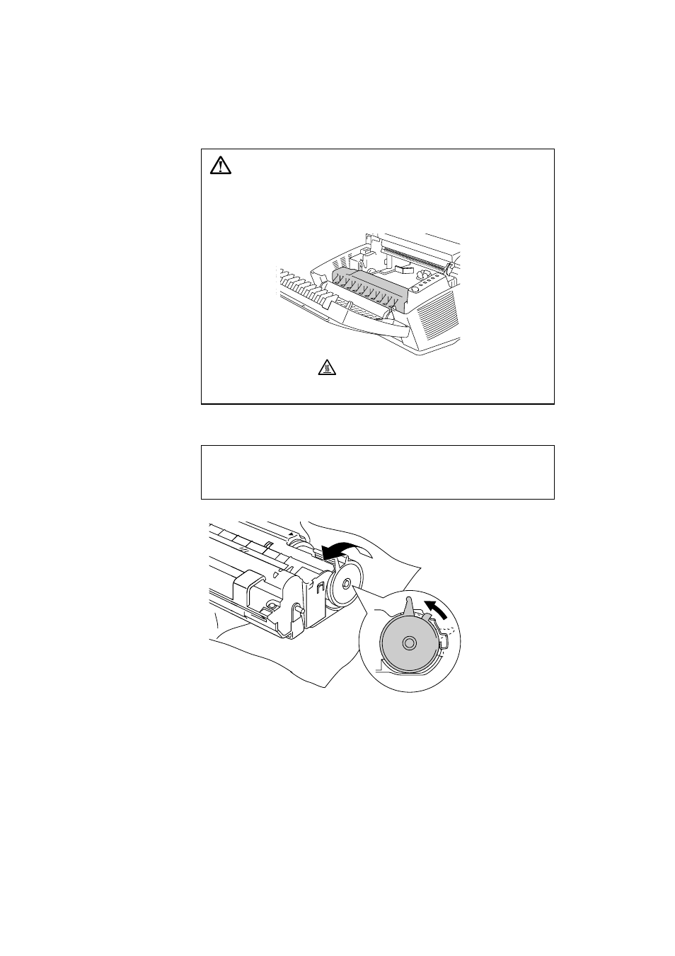 Warning | Brother HL-1060 Series User Manual | Page 49 / 90