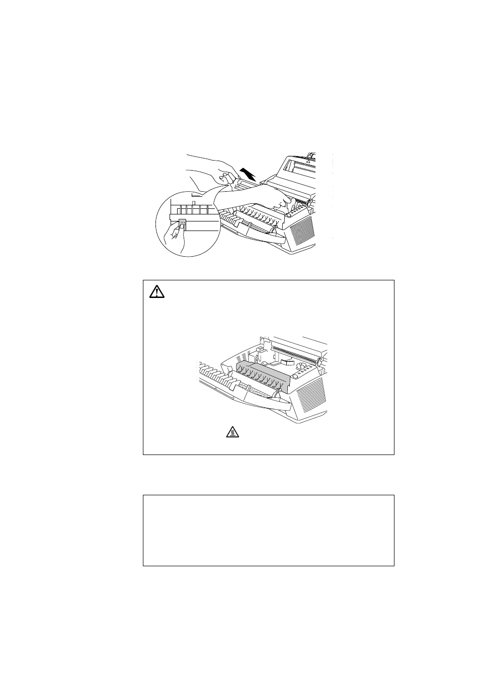 Warning | Brother HL-1060 Series User Manual | Page 53 / 90