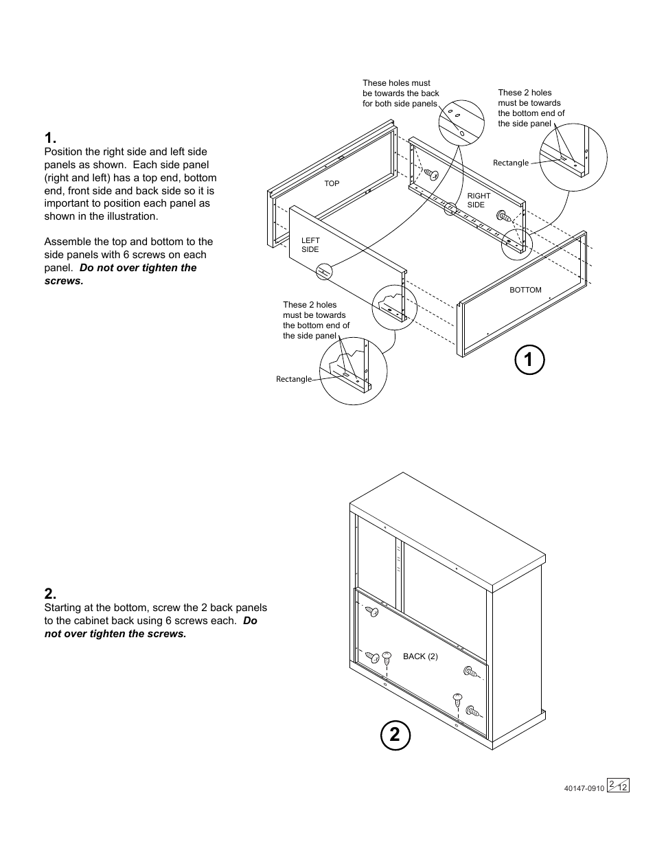 Stack-On GORTA-1250 User Manual | Page 2 / 12