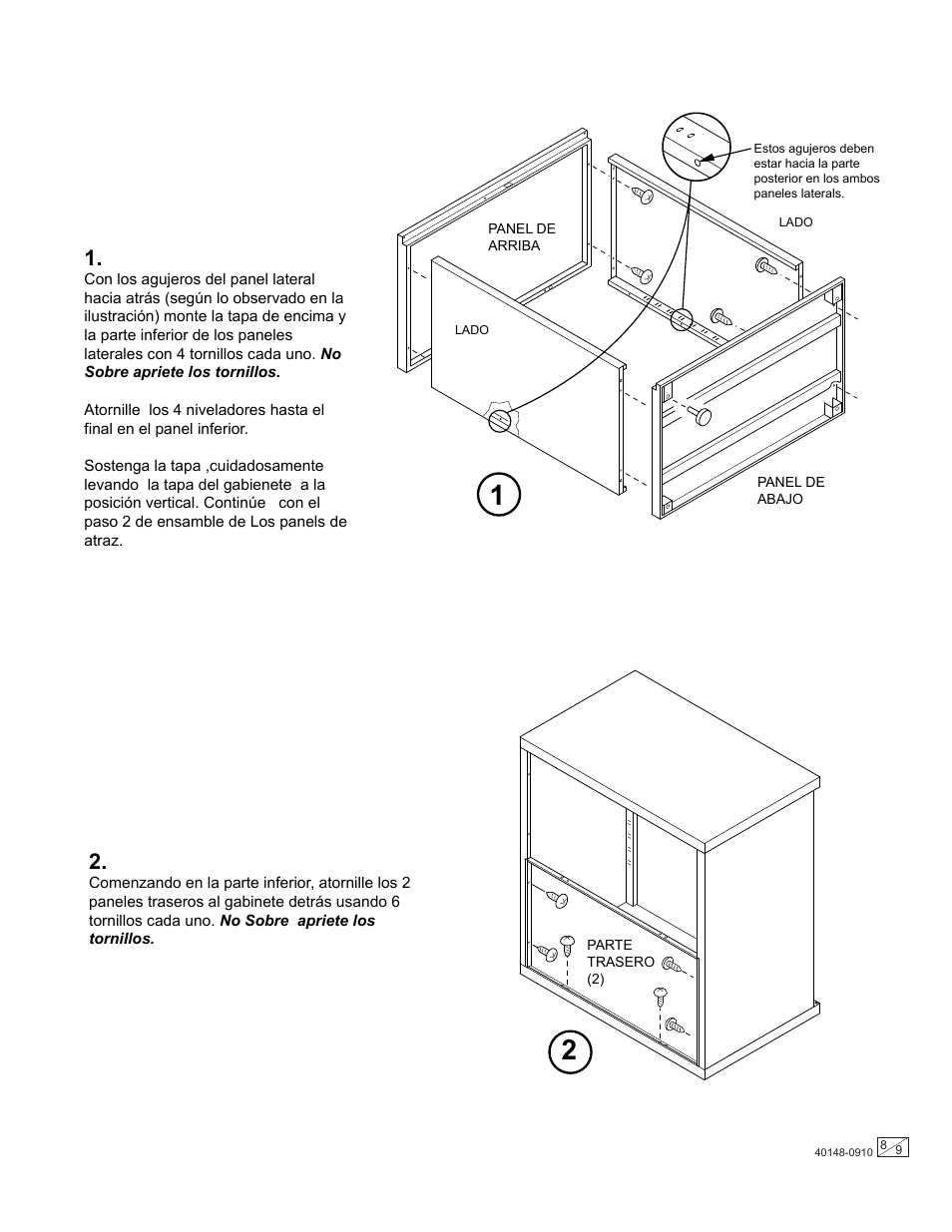 Stack-On GORTA-1600 User Manual | Page 8 / 9