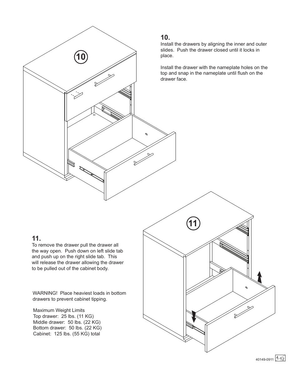 Stack-On GORTA-1603 User Manual | Page 4 / 12