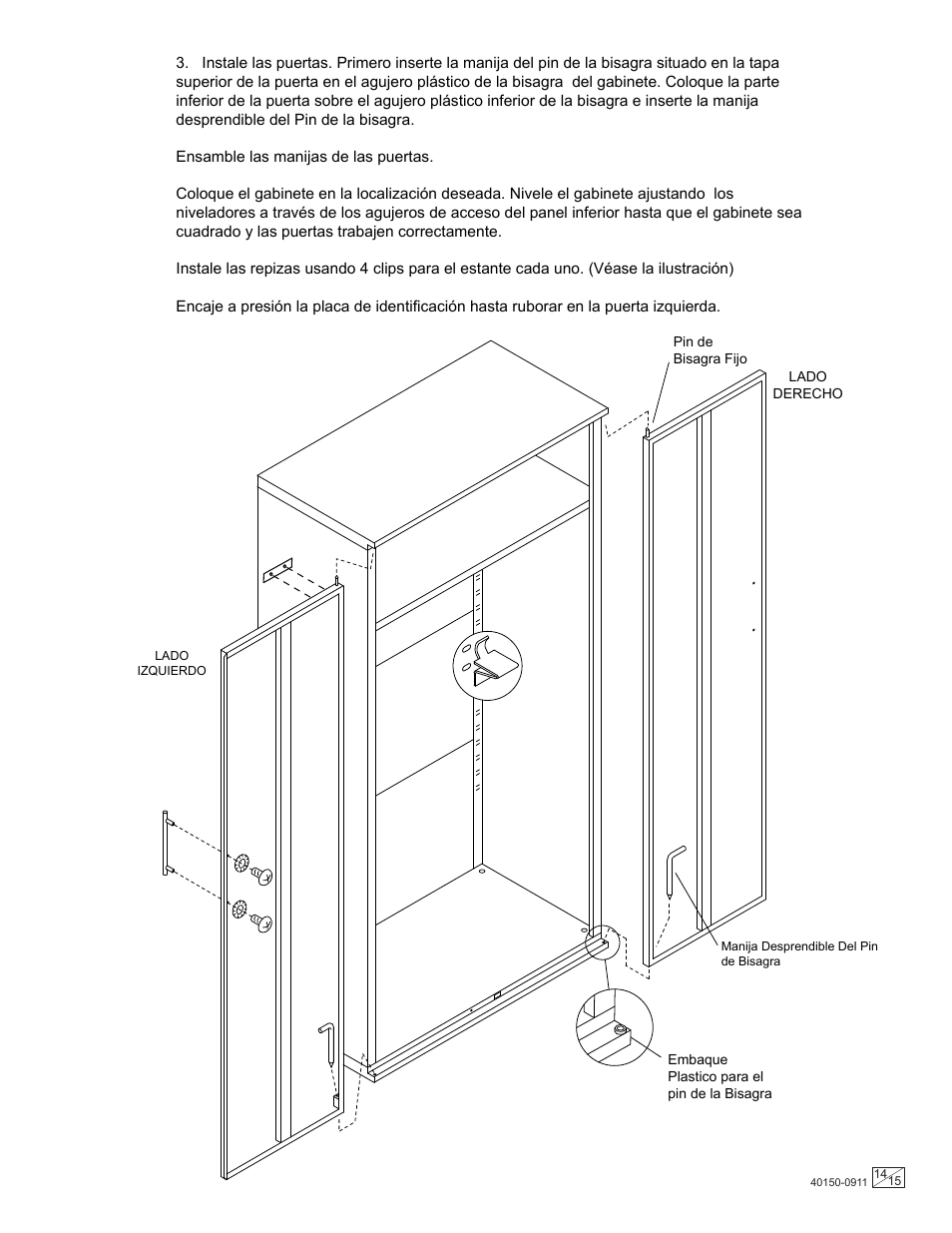 Stack-On GORTA-7203 User Manual | Page 14 / 15