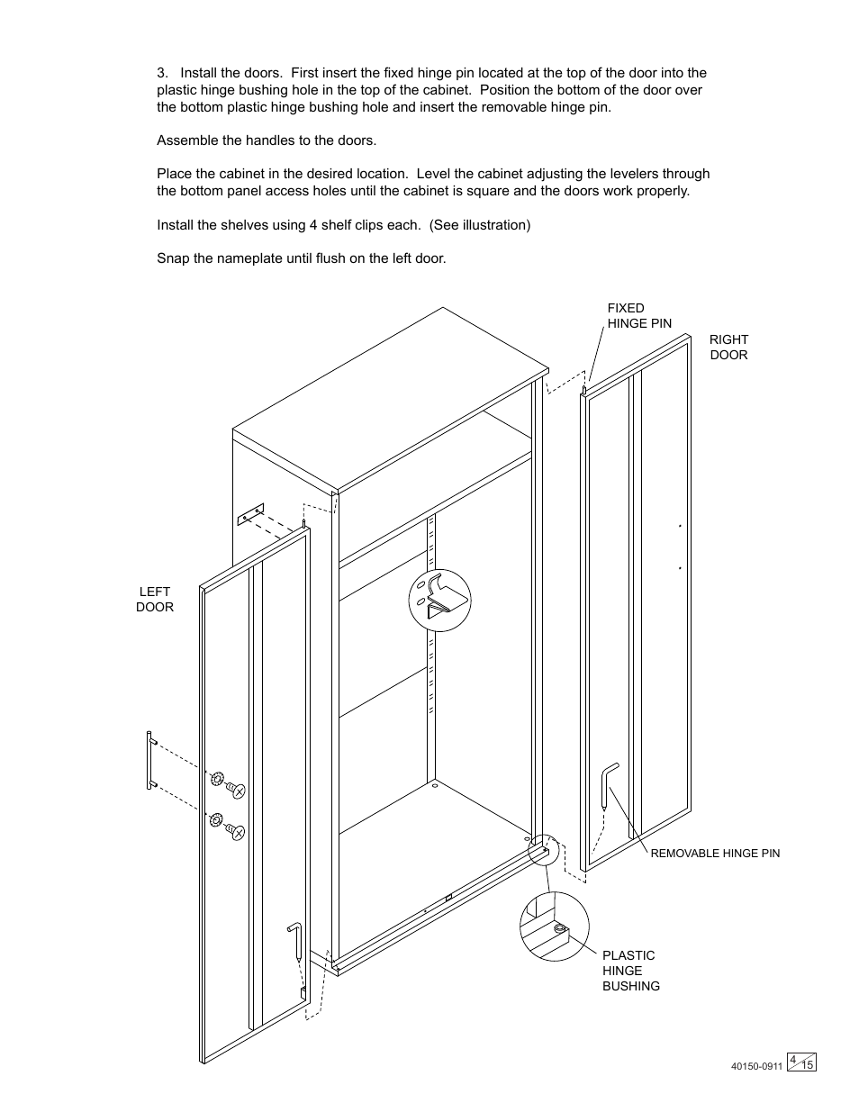 Stack-On GORTA-7203 User Manual | Page 4 / 15