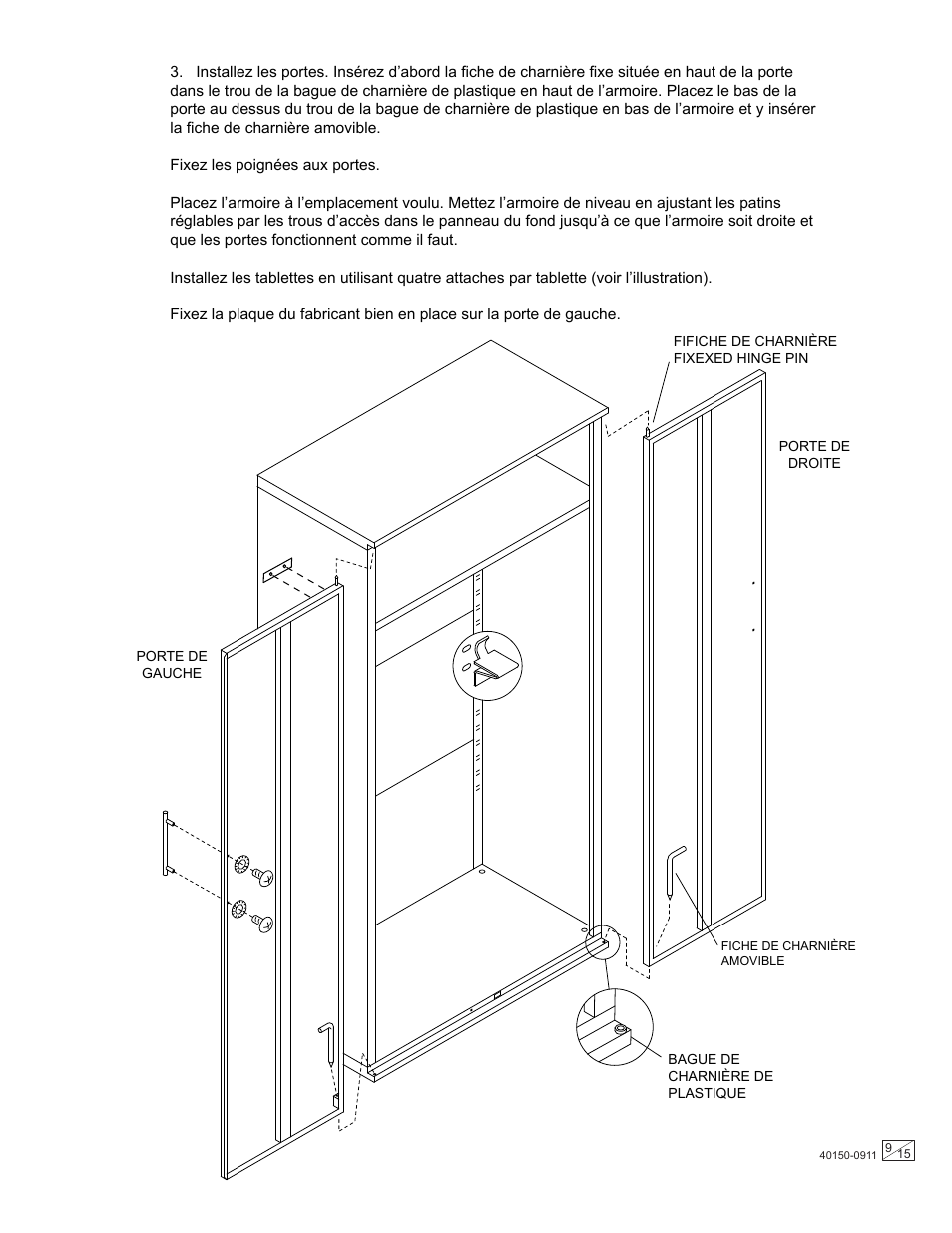 Stack-On GORTA-7203 User Manual | Page 9 / 15