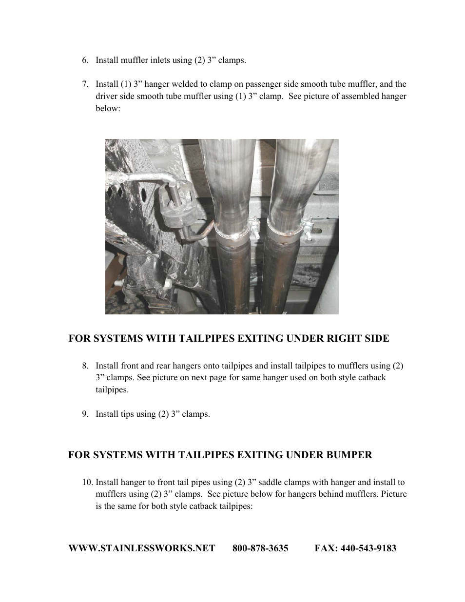 Stainless Works Ford F-150 2011-2014 5.0L Exhausts User Manual | Page 2 / 4