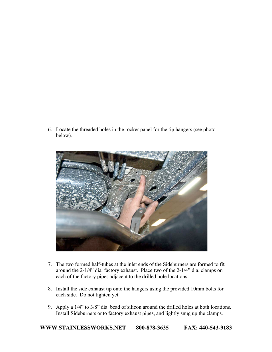 Stainless Works Ford Mustang 2011-14 SideBurners Modular-Exhaust User Manual | Page 2 / 3