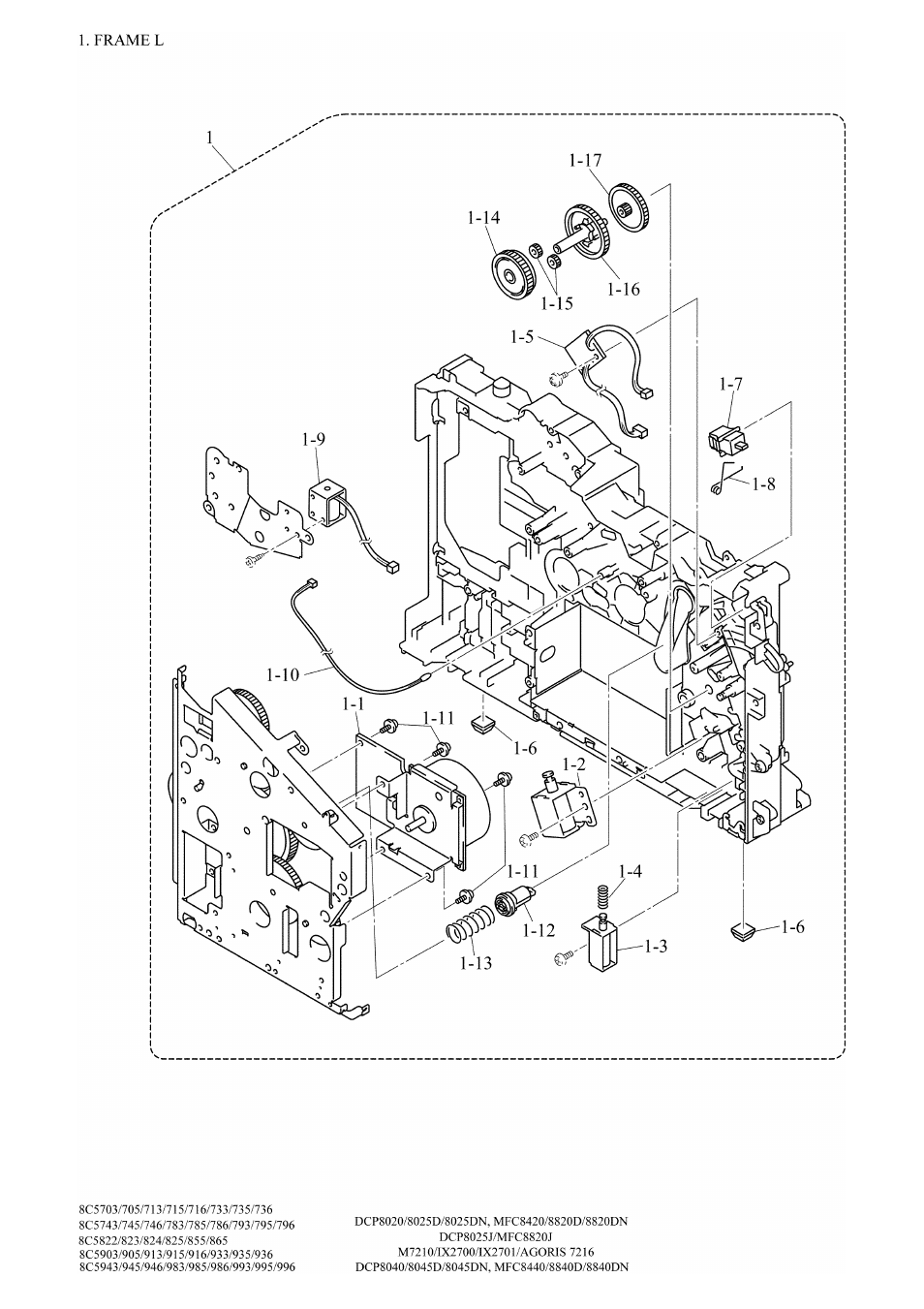 List1(frame l) | Brother DCP8045D User Manual | Page 4 / 36