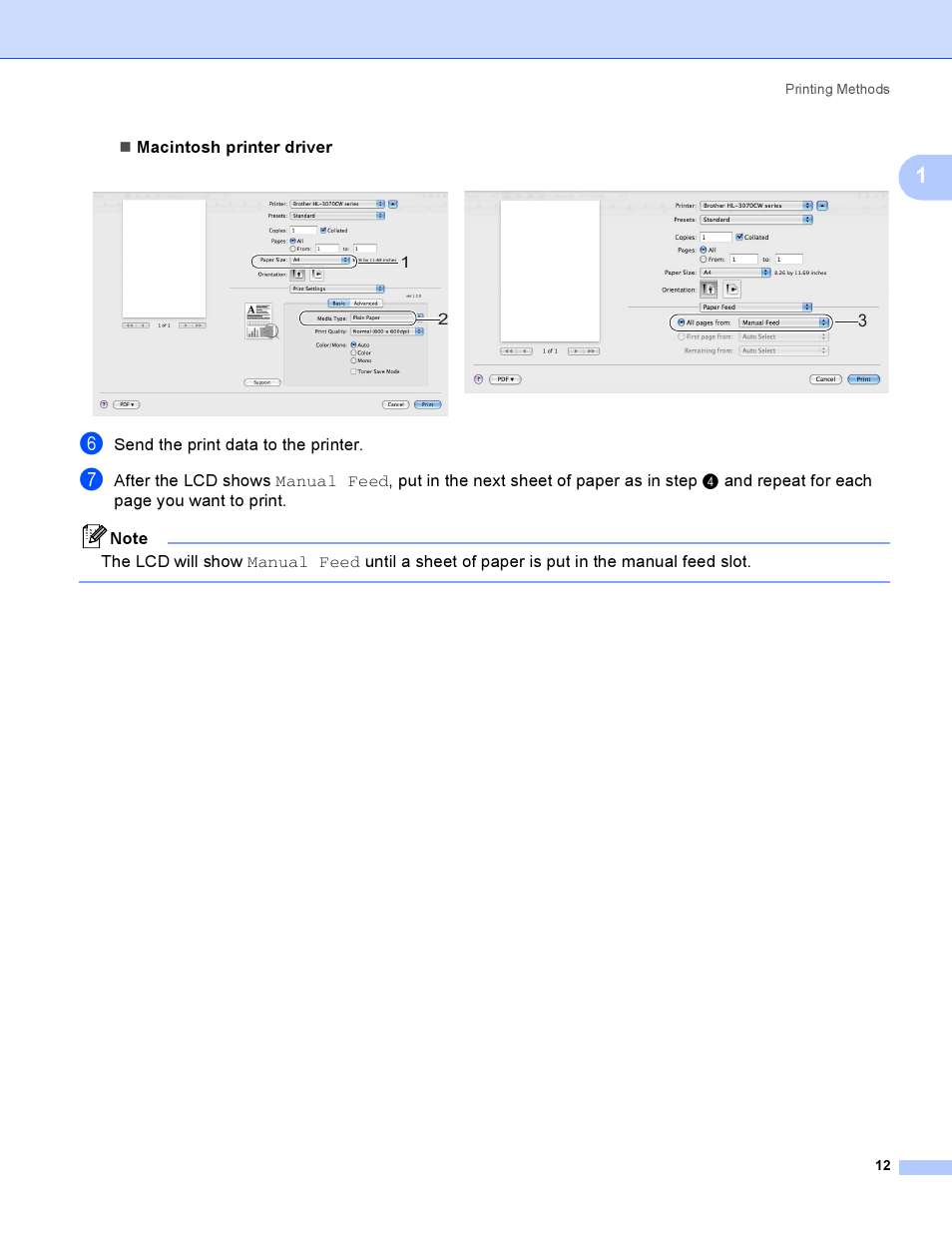 Brother HL 3070CW User Manual | Page 22 / 200