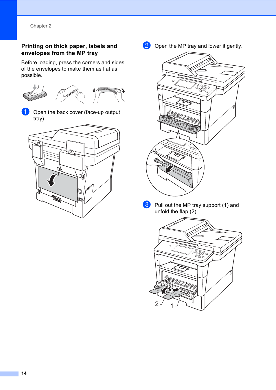 Brother Copier/Printer MFC-895DW User Manual | Page 26 / 198