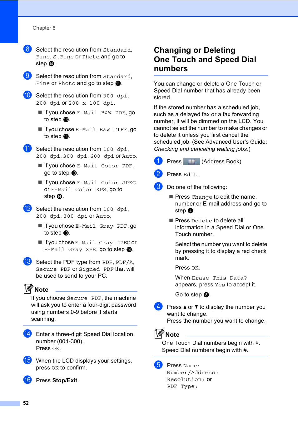 Brother Copier/Printer MFC-895DW User Manual | Page 64 / 198