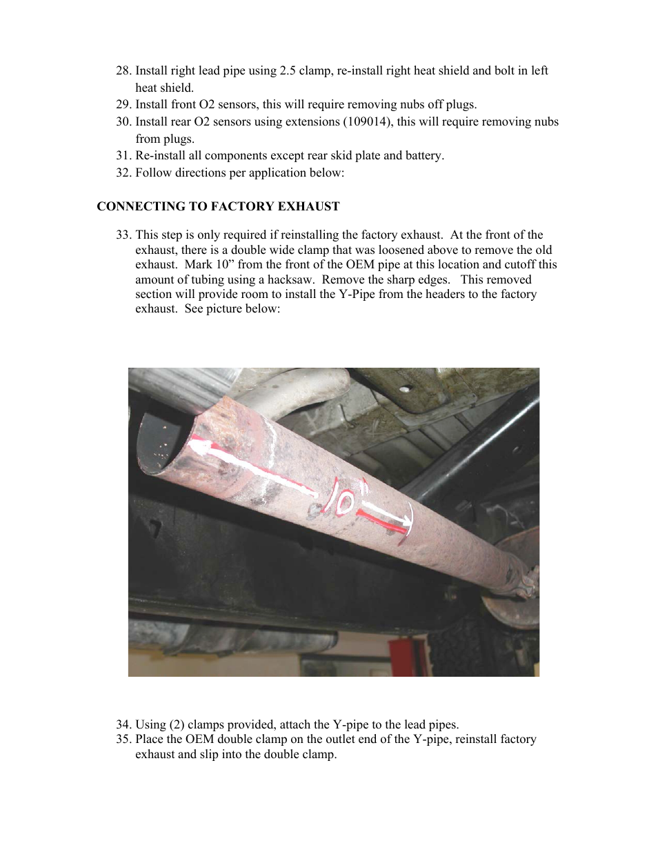 Stainless Works Ford F-150 2004-08 5.4L Headers User Manual | Page 3 / 4