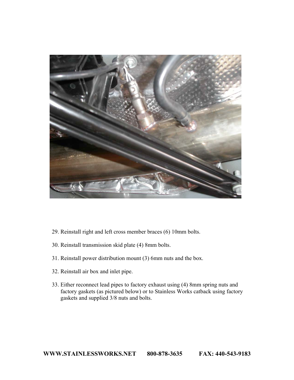 Stainless Works Jeep Grand Cherokee SRT8 2012-14 Headers User Manual | Page 3 / 4