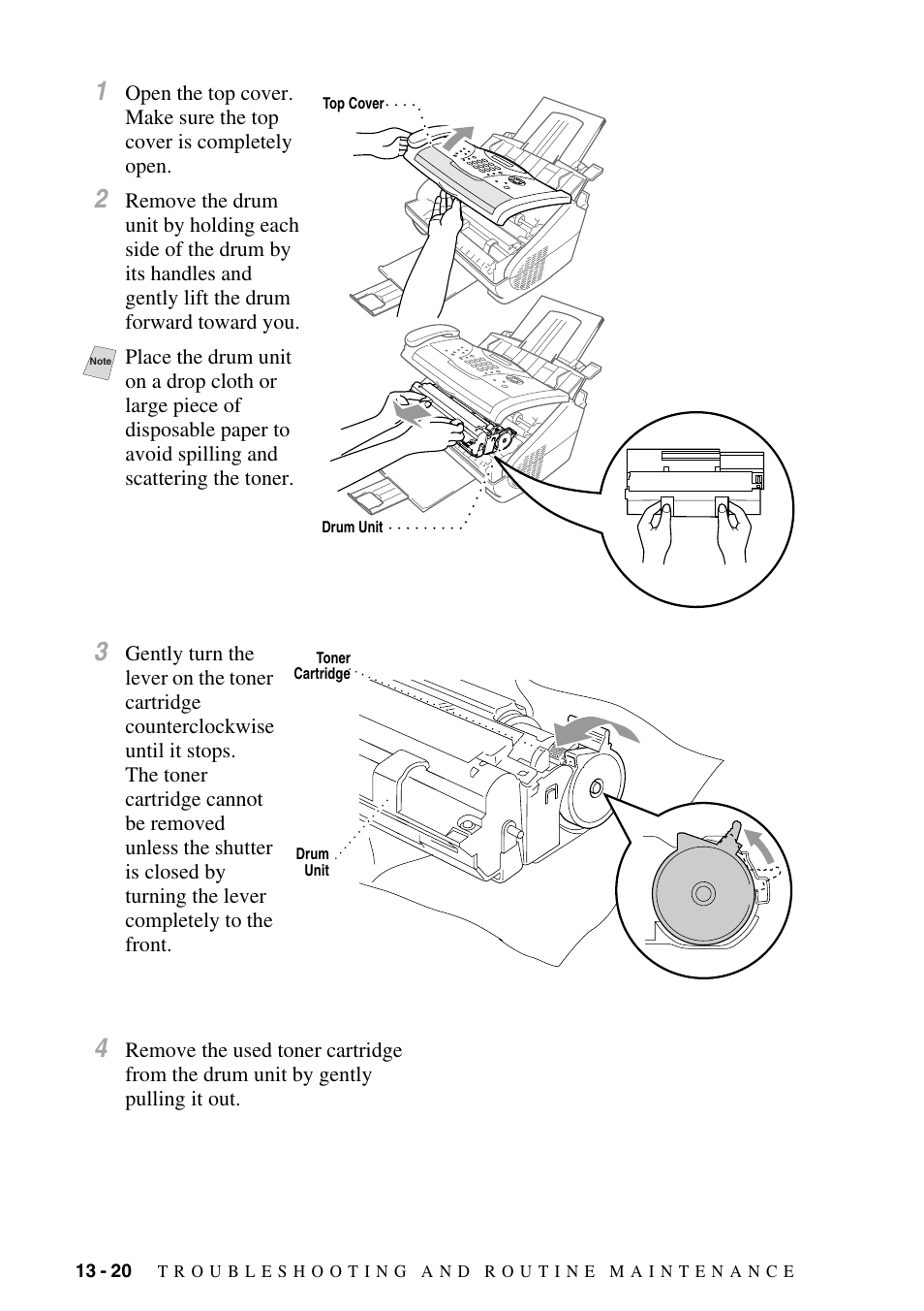 Brother fax2800 User Manual | Page 128 / 148