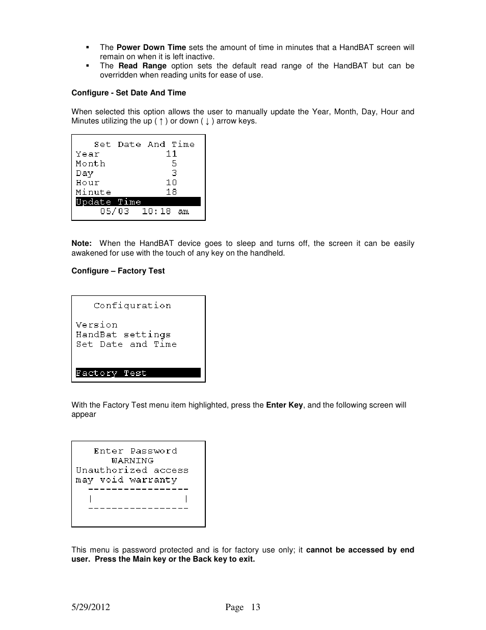 STEMCO HandBAT RF User Manual | Page 13 / 17