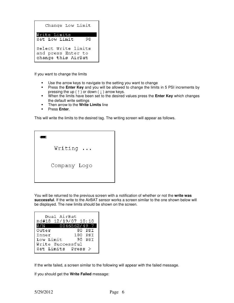 STEMCO HandBAT RF User Manual | Page 6 / 17