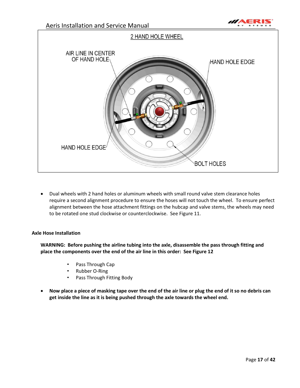 Aeris installation and service manual | STEMCO Aeris User Manual | Page 17 / 42