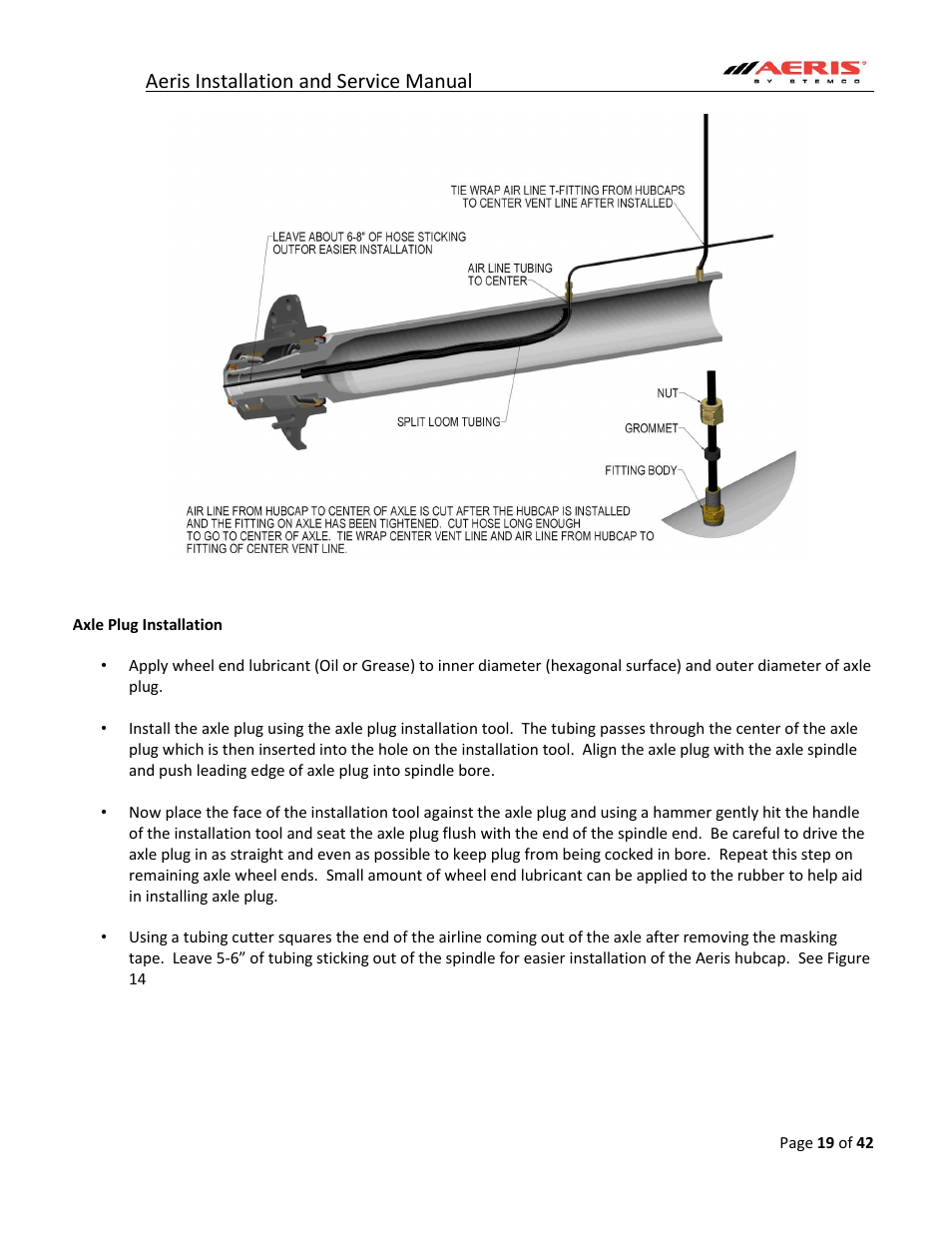 Aeris installation and service manual | STEMCO Aeris User Manual | Page 19 / 42