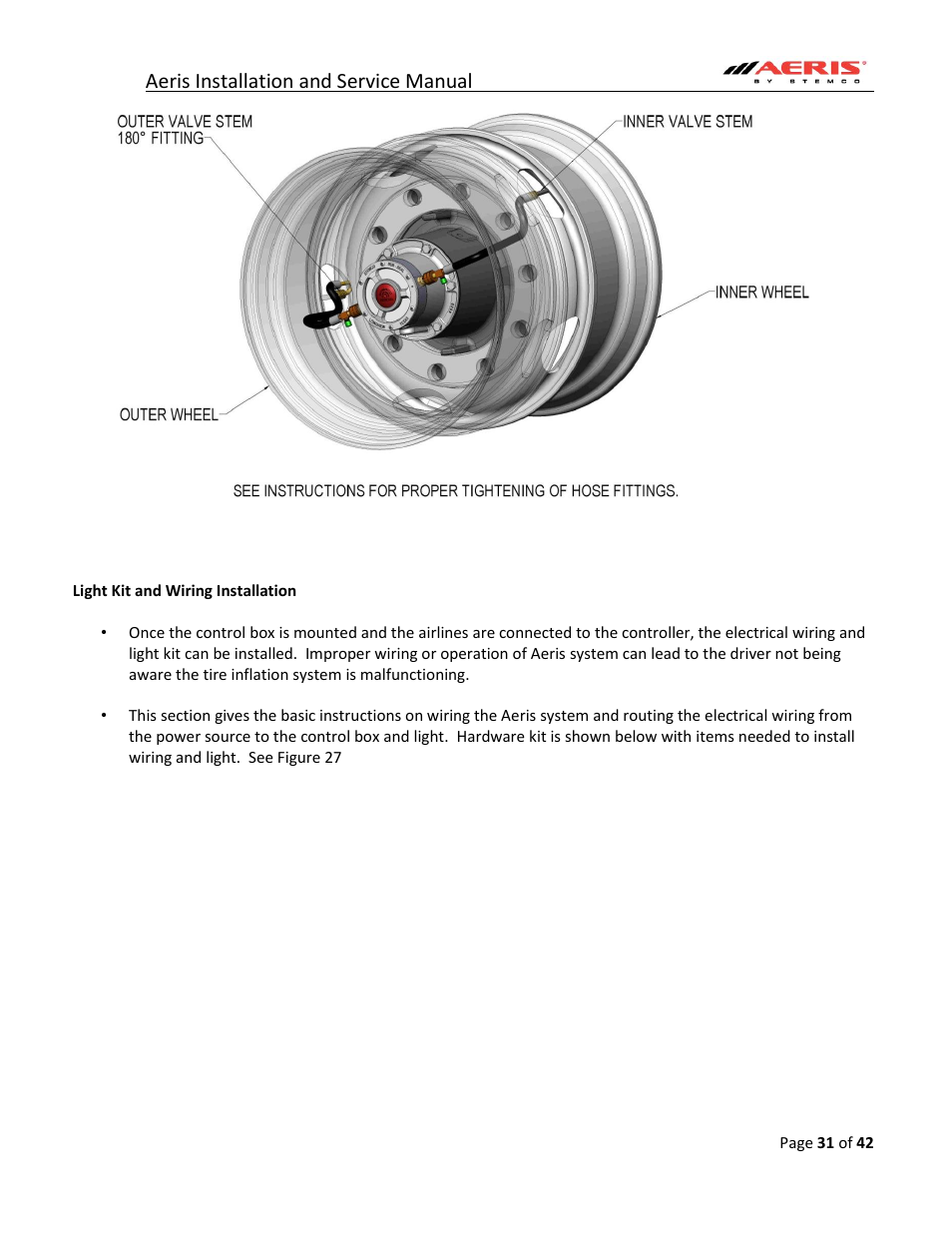 STEMCO Aeris User Manual | Page 31 / 42