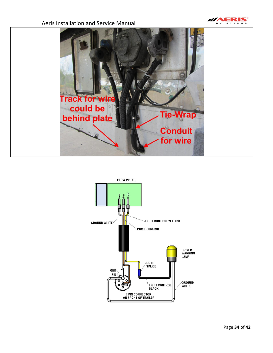 Aeris installation and service manual | STEMCO Aeris User Manual | Page 34 / 42