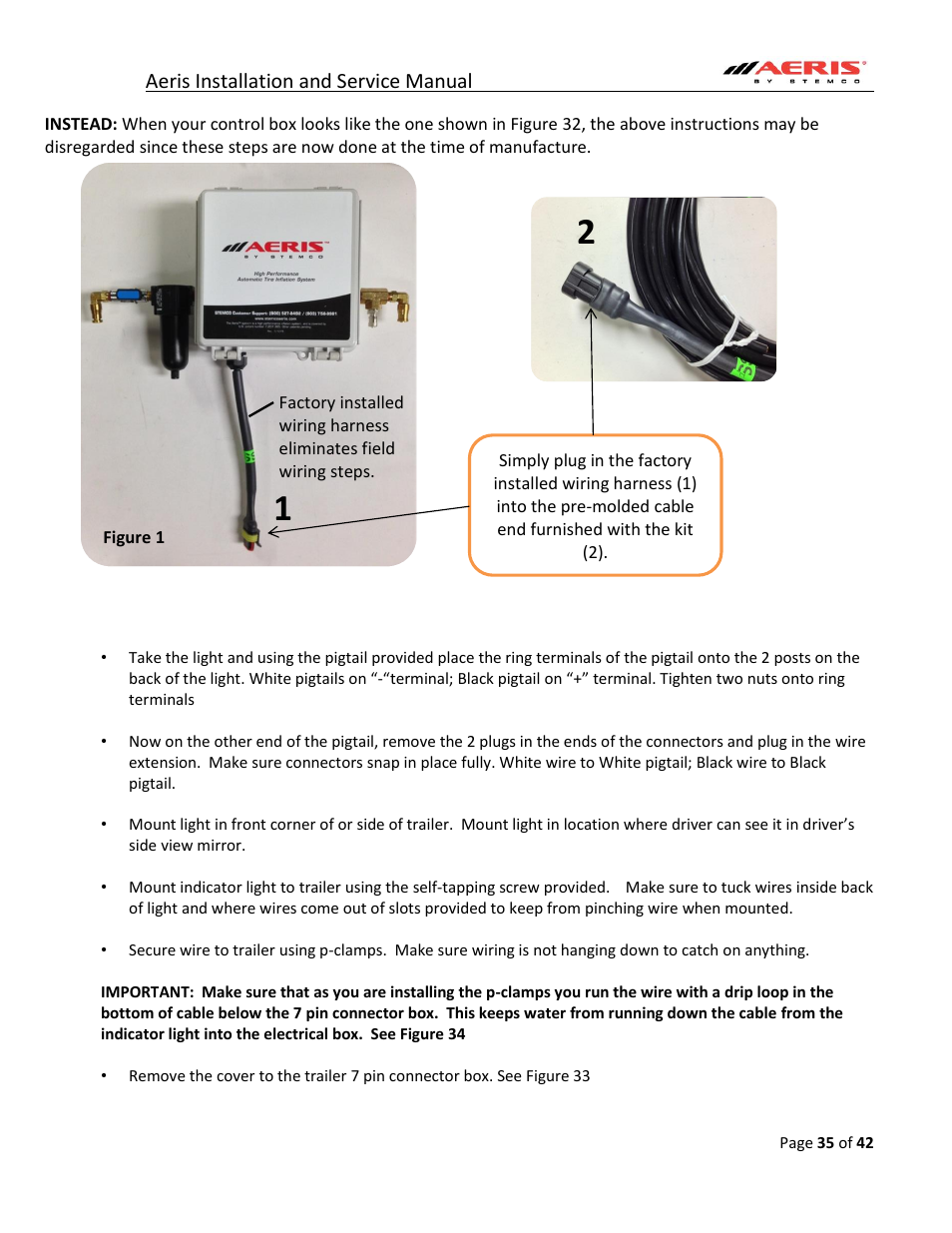 STEMCO Aeris User Manual | Page 35 / 42