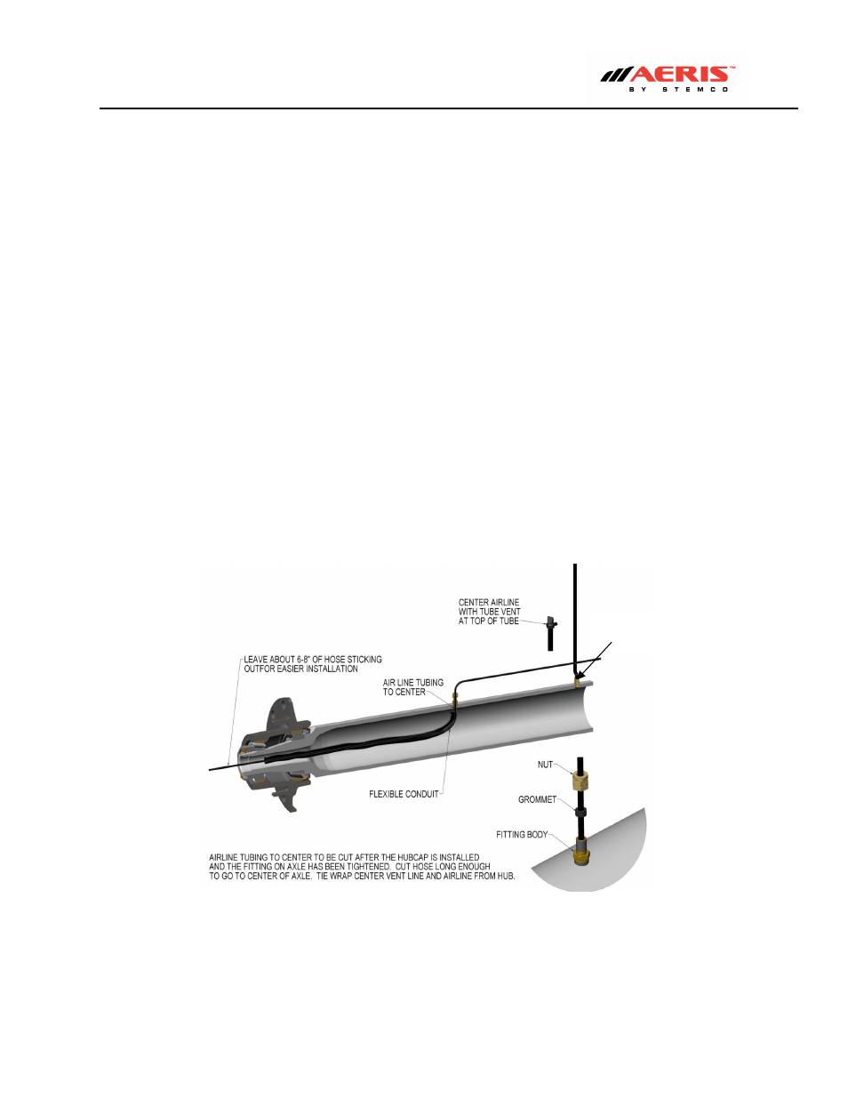 STEMCO Aeris Pre-Prep Axle User Manual | 2 pages