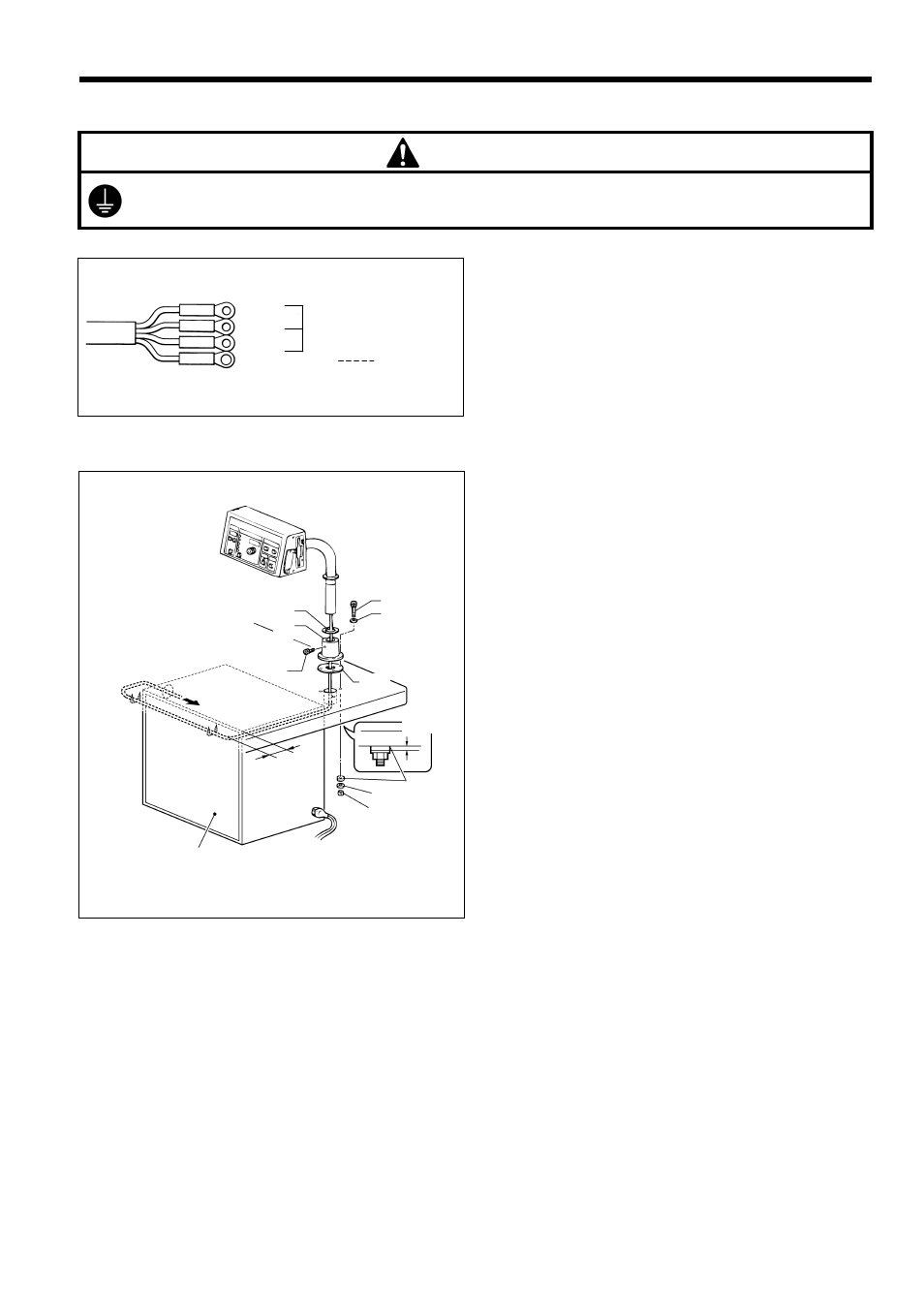 10. connecting the ground wire, Caution | Brother BAS-311F-L User Manual | Page 18 / 81
