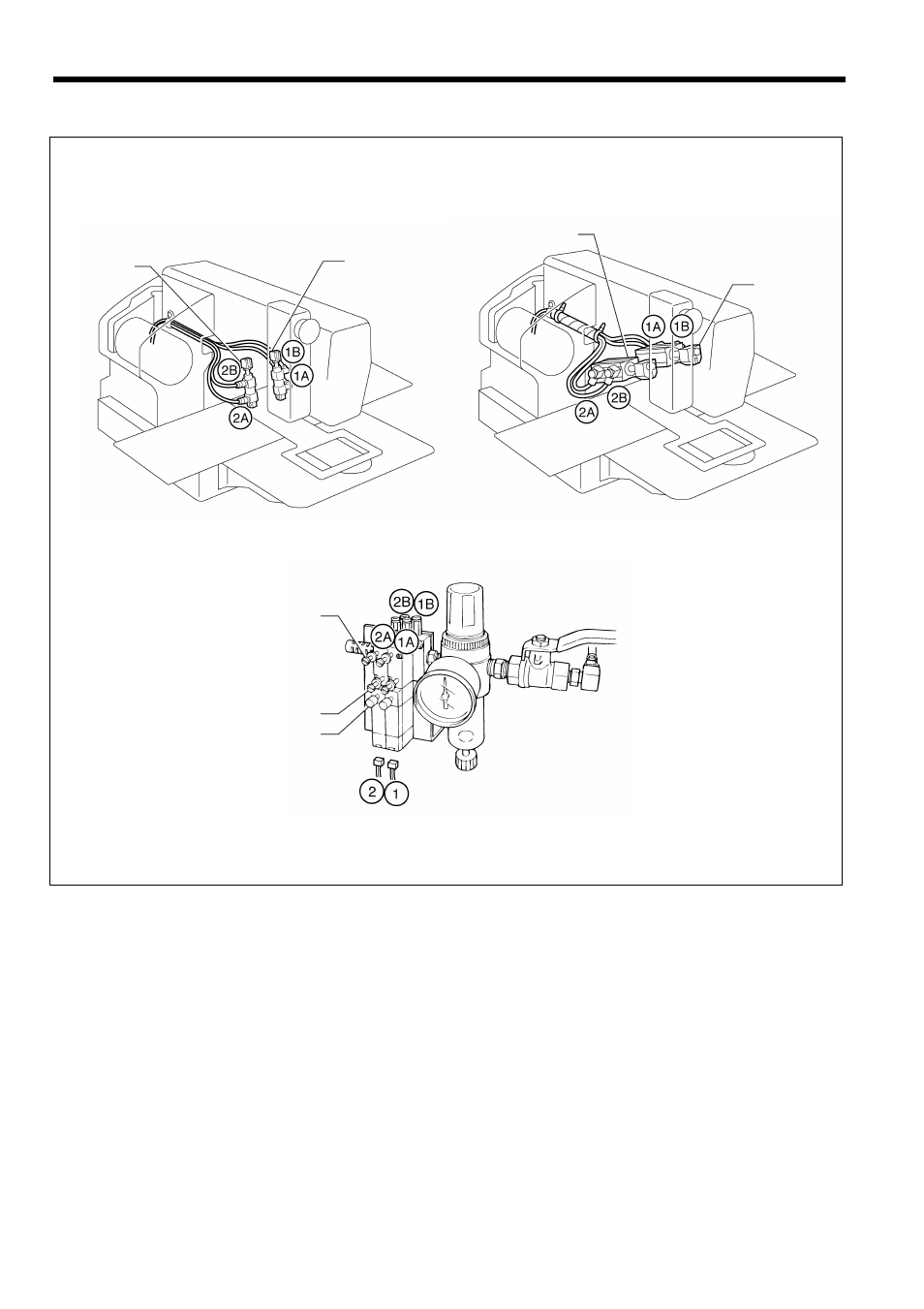 20. connecting the tubes (pneumatic type only) | Brother BAS-311F-L User Manual | Page 25 / 81