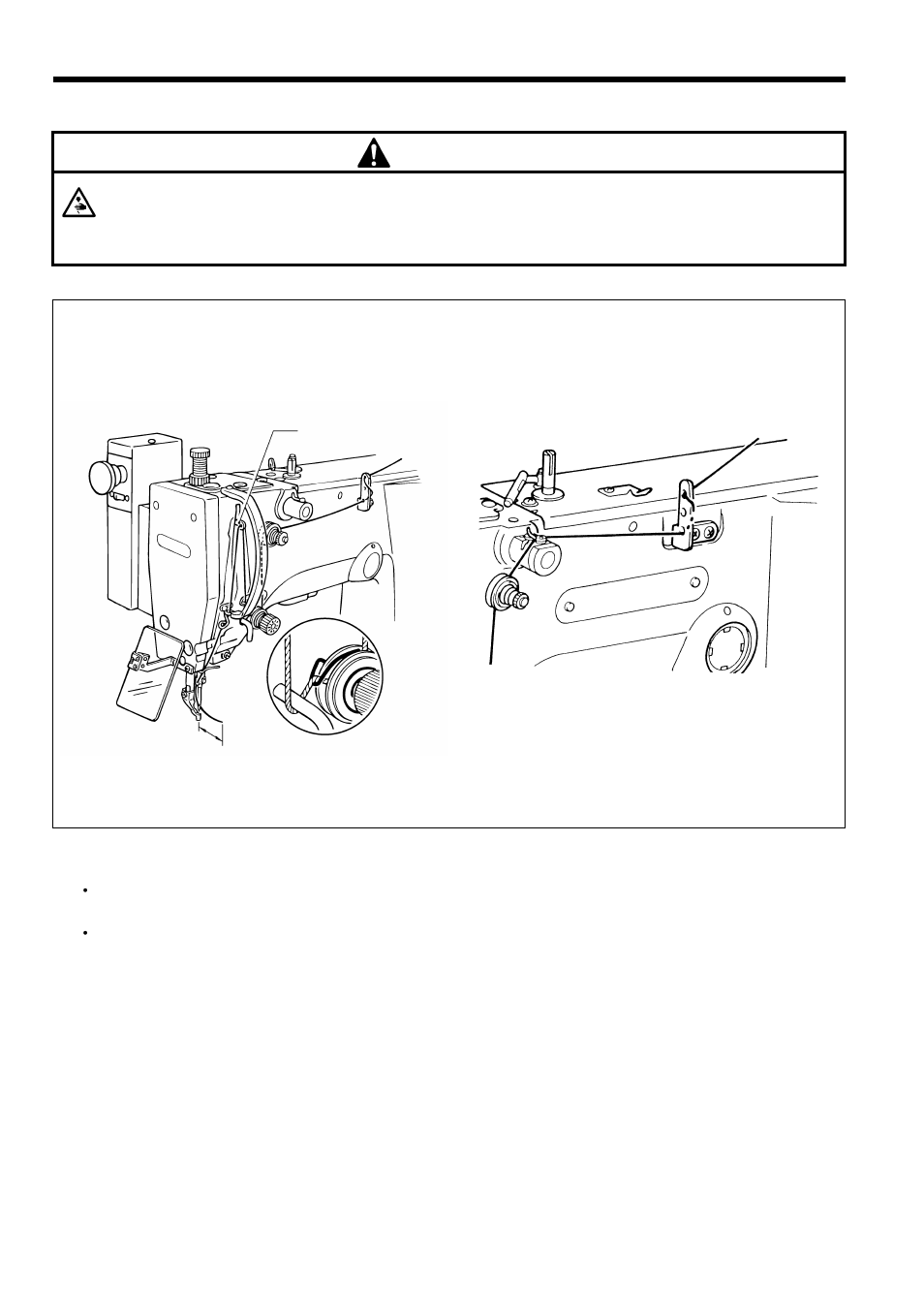 3. threading the upper thread, Caution | Brother BAS-311F-L User Manual | Page 29 / 81