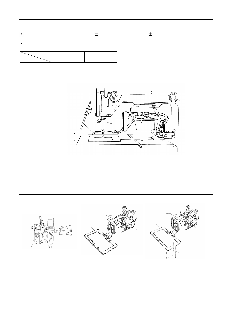 10. adjusting the two-step work clamp lift amount, 10-1. bas-311f-0 solenoid type, 10-2. bas-311f-0, 311f-l pneumatic type | Brother BAS-311F-L User Manual | Page 56 / 81