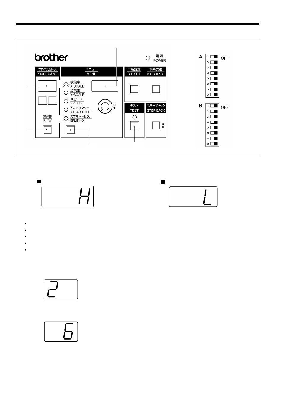 12. checking the input sensor and dip switch input | Brother BAS-311F-L User Manual | Page 59 / 81
