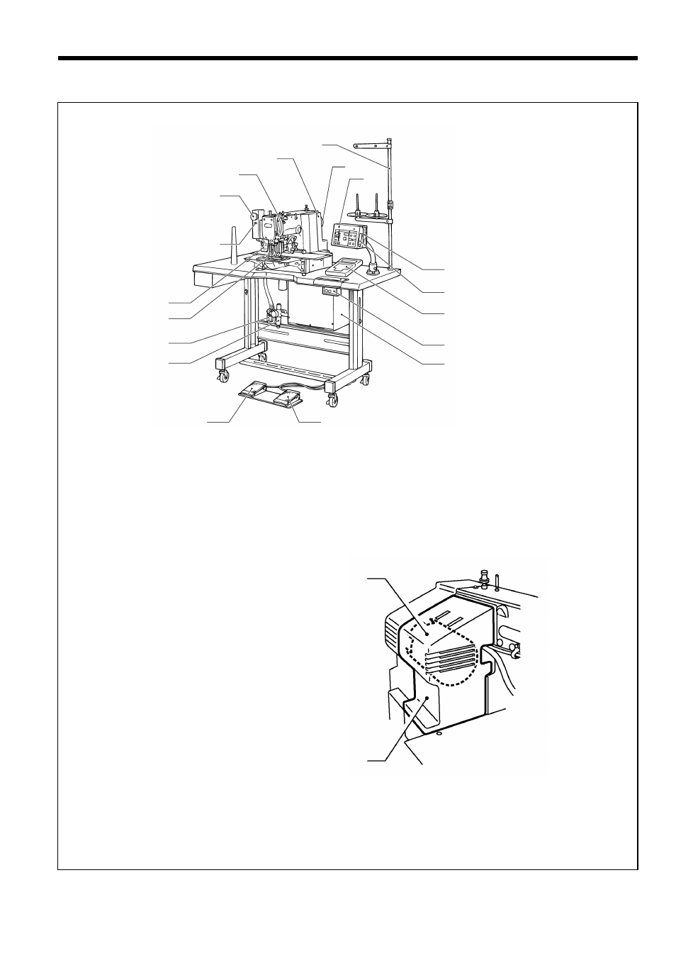 Name of major parts | Brother BAS-311F-L User Manual | Page 8 / 81