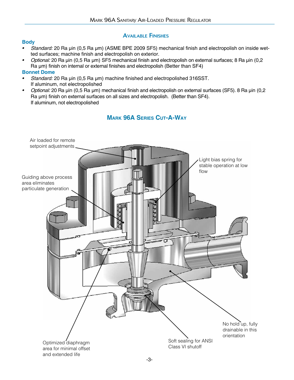 96a s | Steriflow Mark 96A Series User Manual | Page 3 / 6