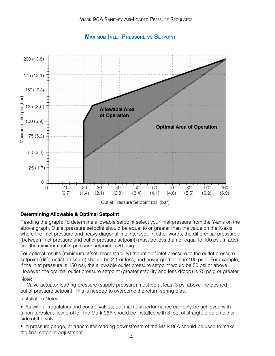 Steriflow Mark 96A Series User Manual | Page 4 / 6