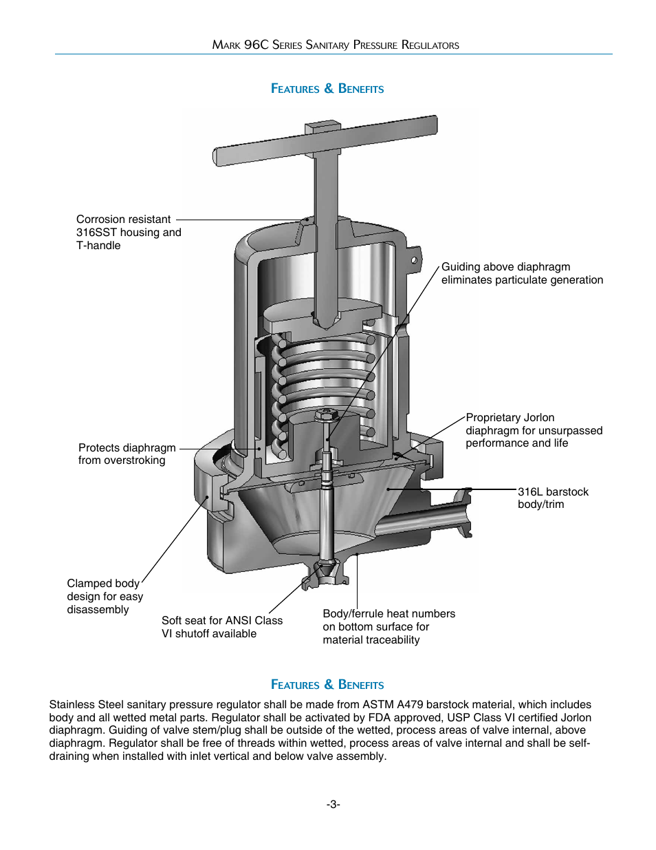 Steriflow Mark 96C Series User Manual | Page 3 / 4