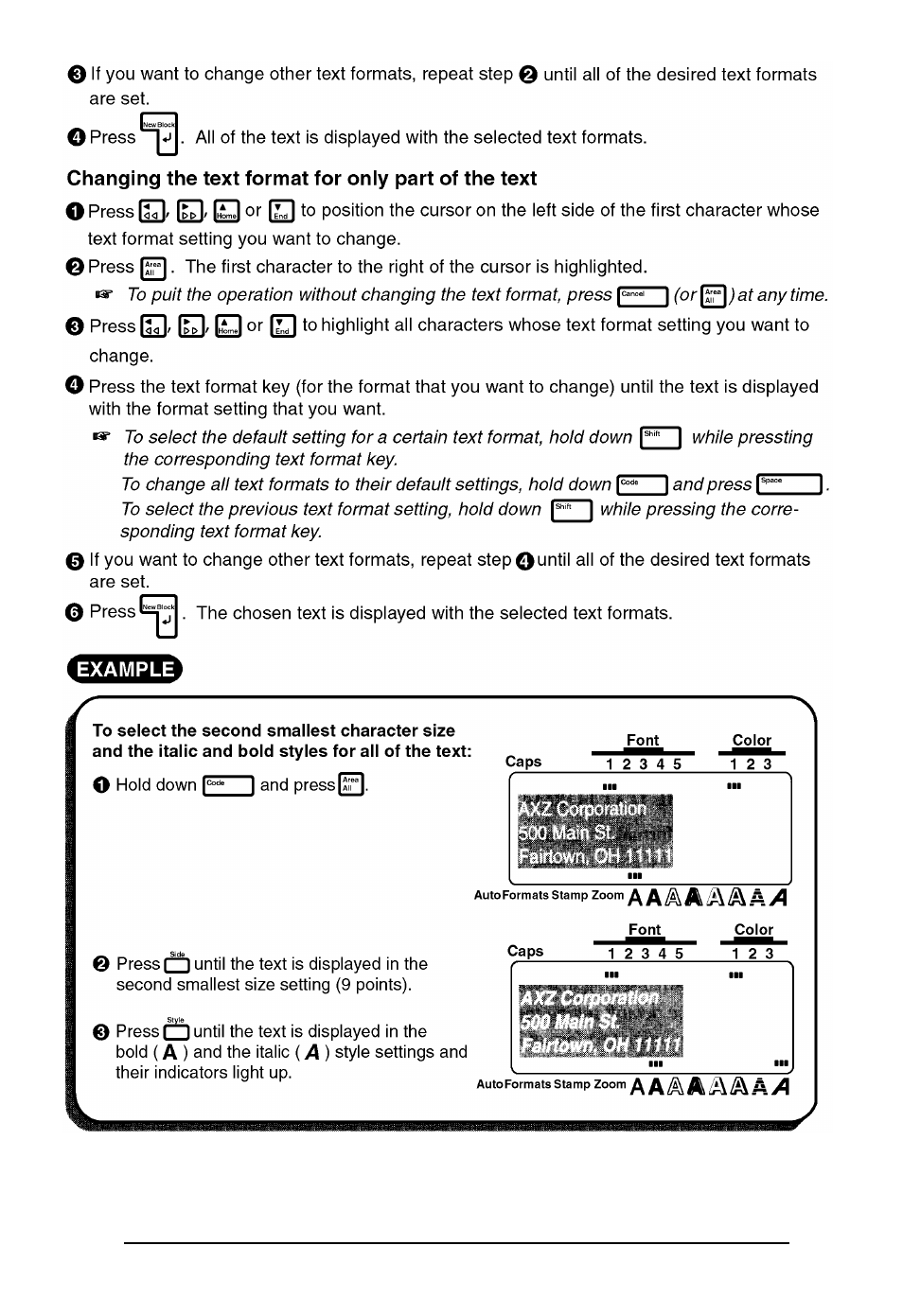 Brother P-touch 550 User Manual | Page 102 / 210