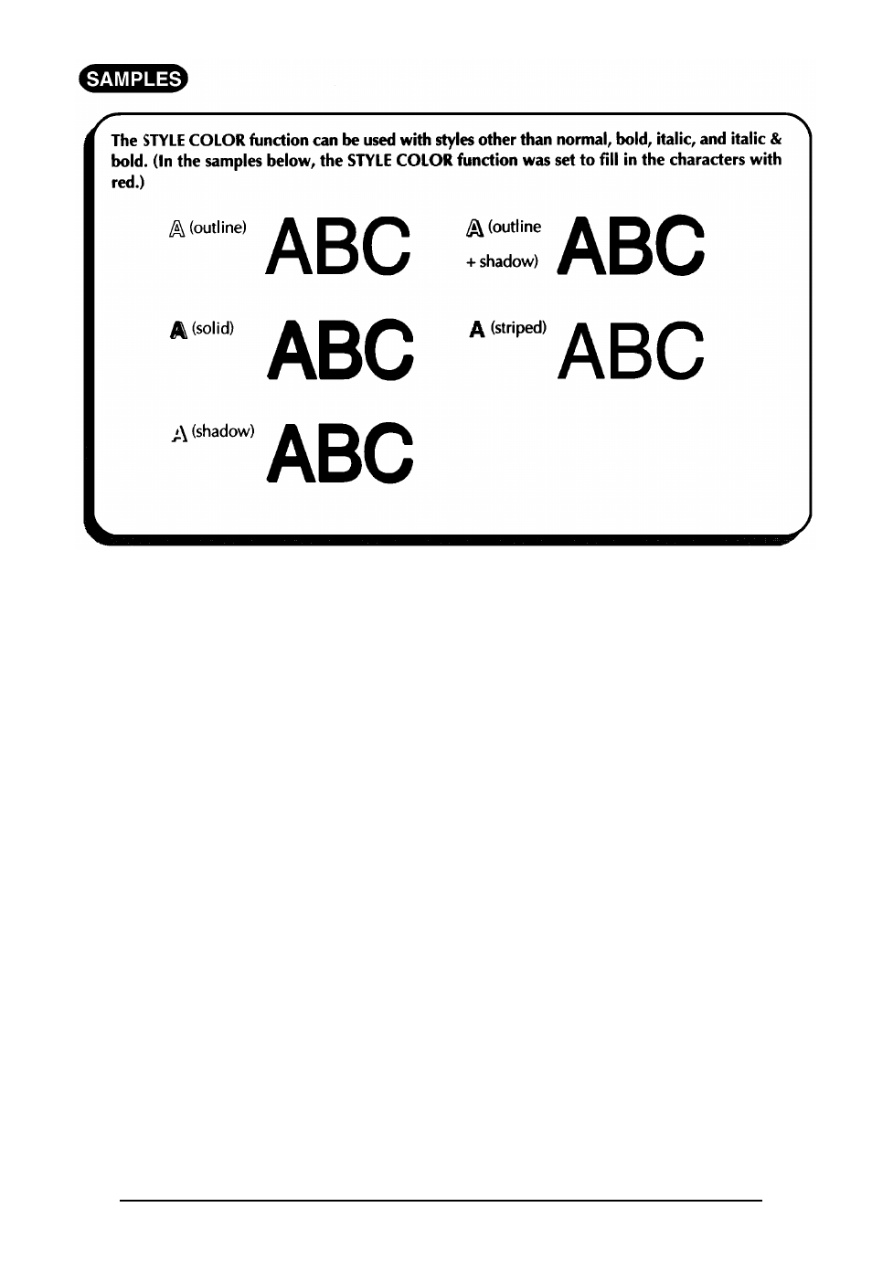 Brother P-touch 550 User Manual | Page 119 / 210