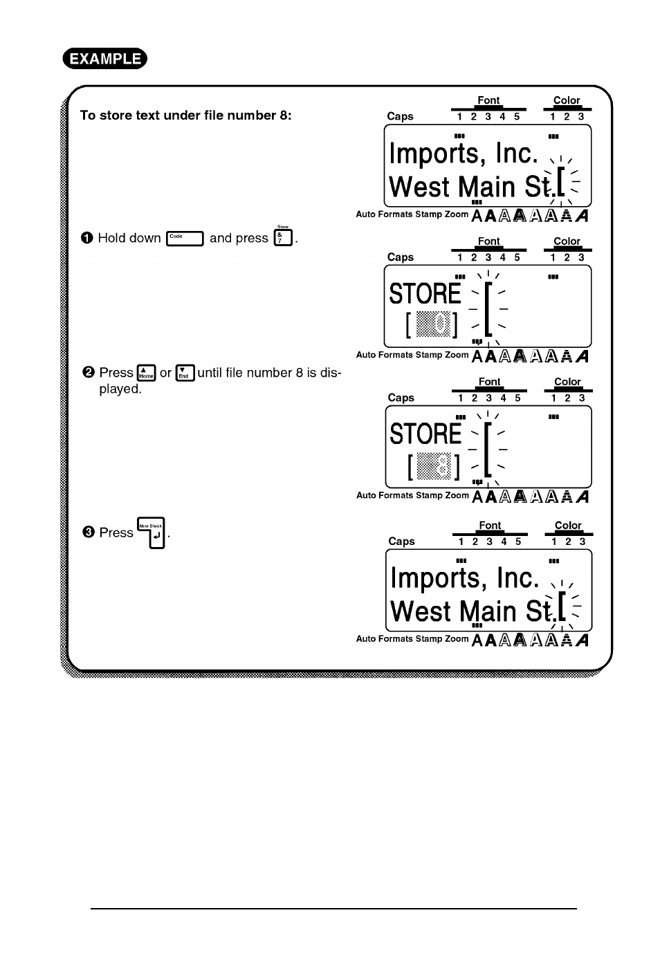 Brother P-touch 550 User Manual | Page 140 / 210