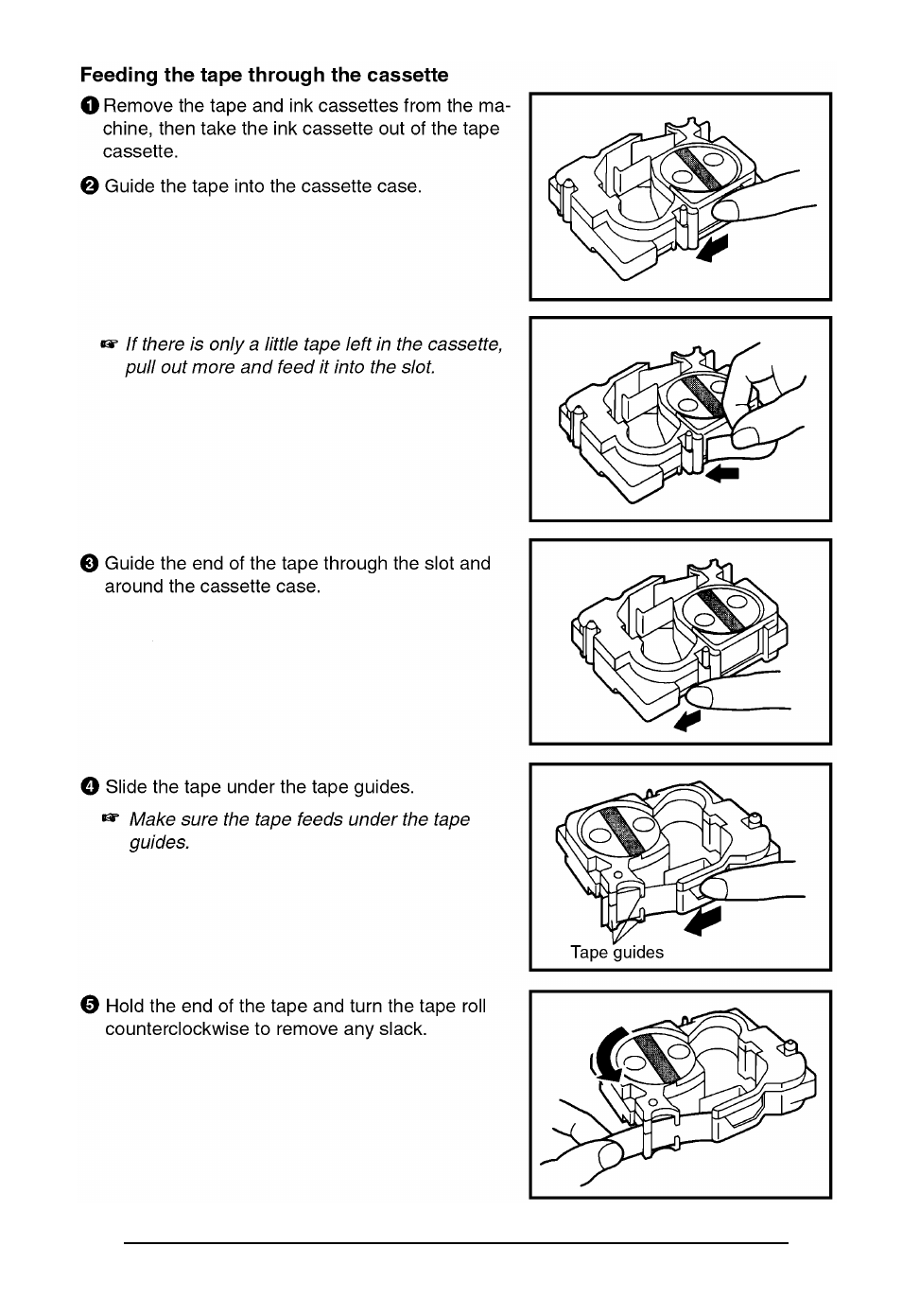 Brother P-touch 550 User Manual | Page 19 / 210