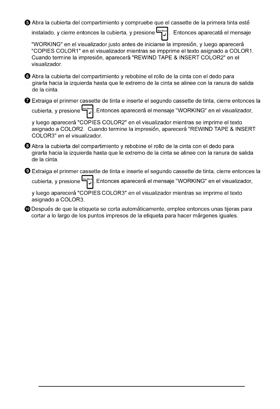 Brother P-touch 550 User Manual | Page 200 / 210