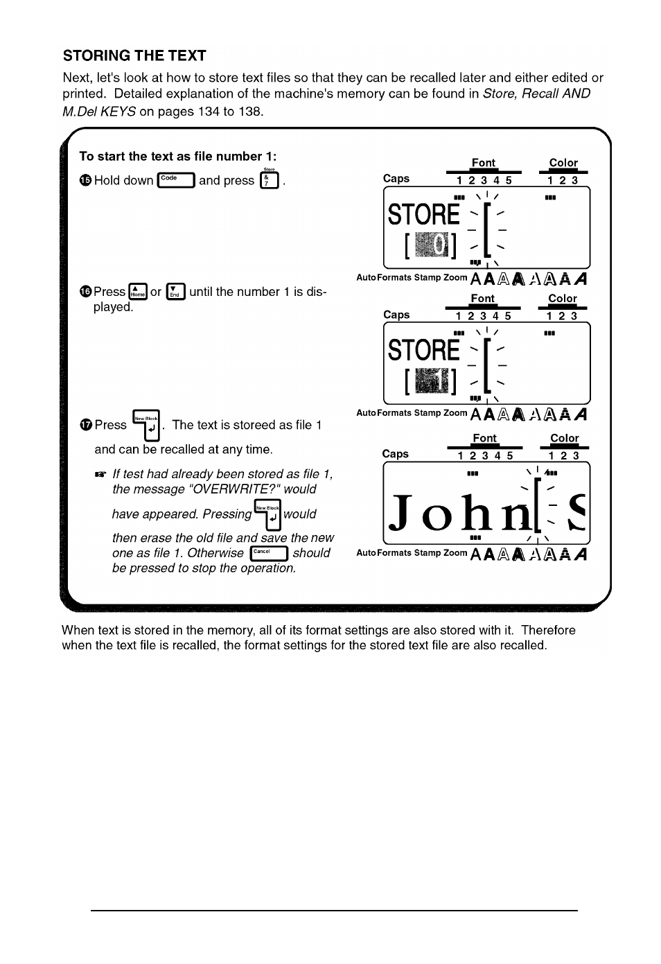 Brother P-touch 550 User Manual | Page 32 / 210