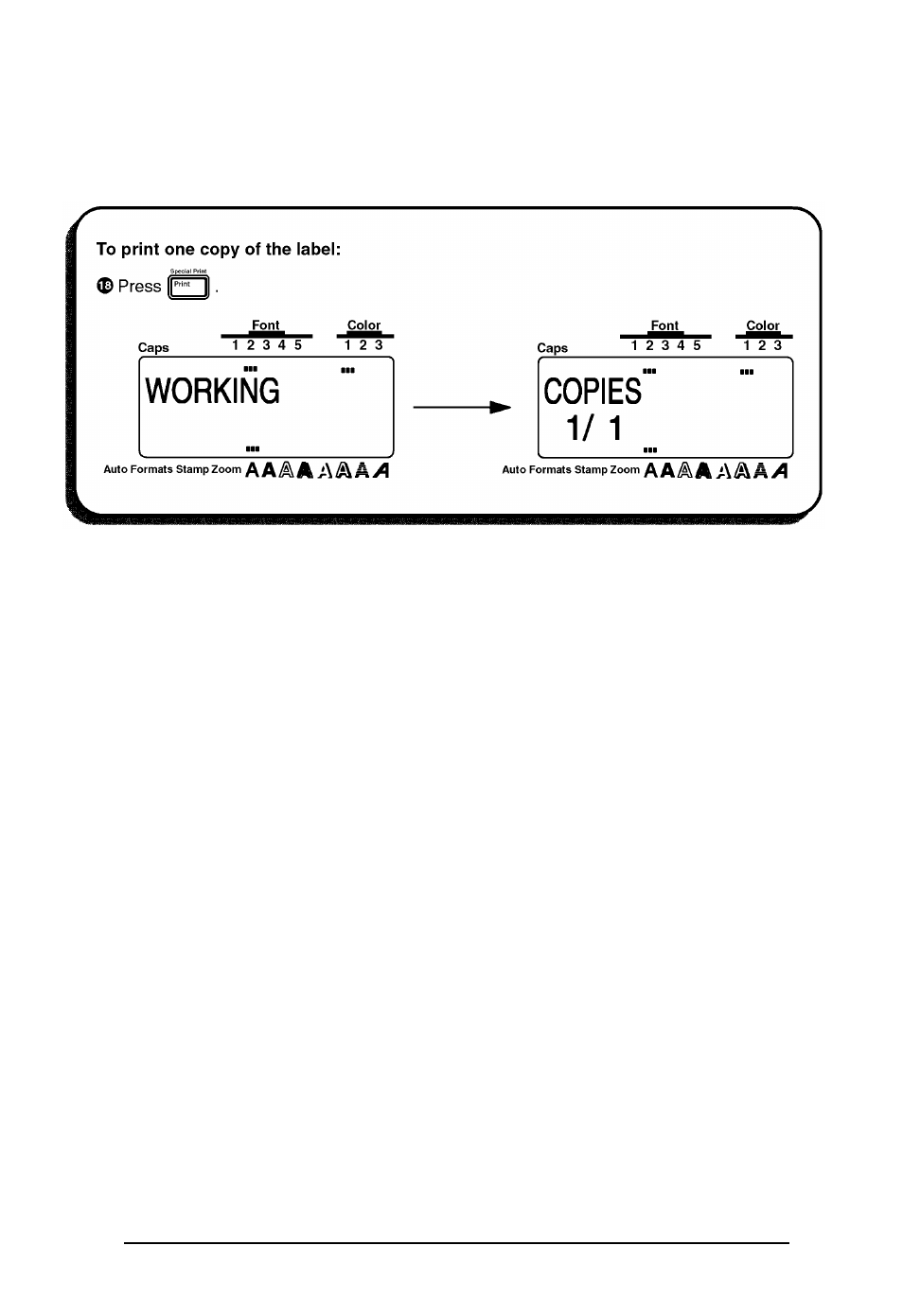 Brother P-touch 550 User Manual | Page 33 / 210