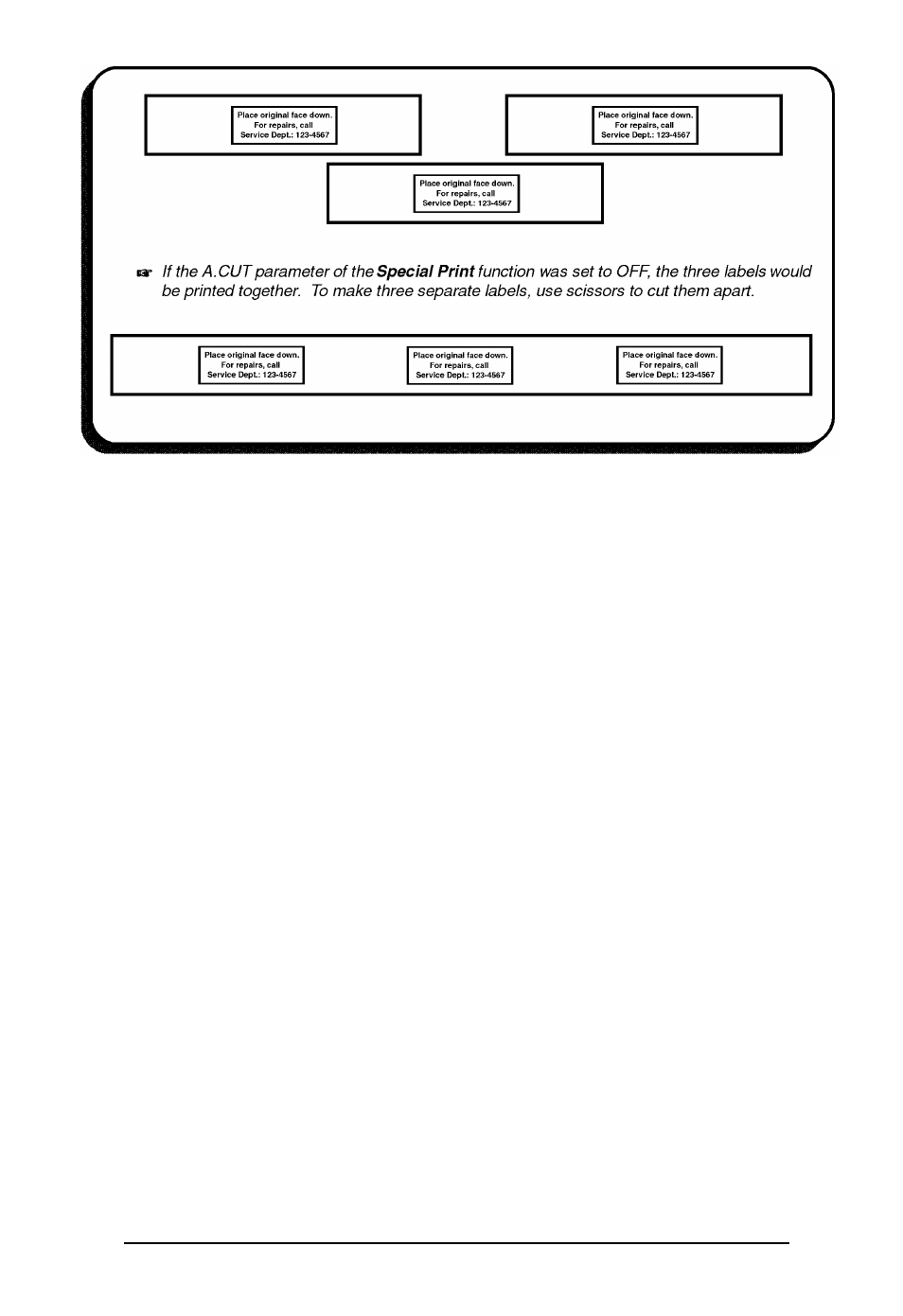 Brother P-touch 550 User Manual | Page 39 / 210