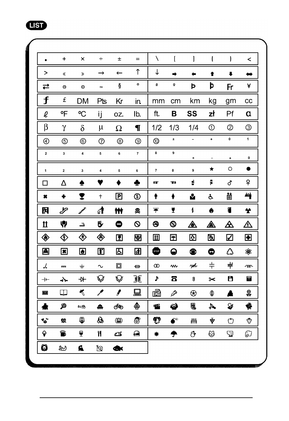 Brother P-touch 550 User Manual | Page 81 / 210