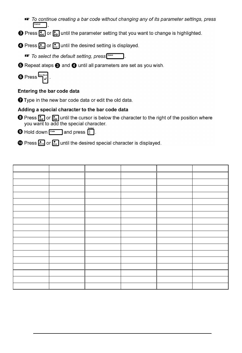 Brother P-touch 550 User Manual | Page 85 / 210