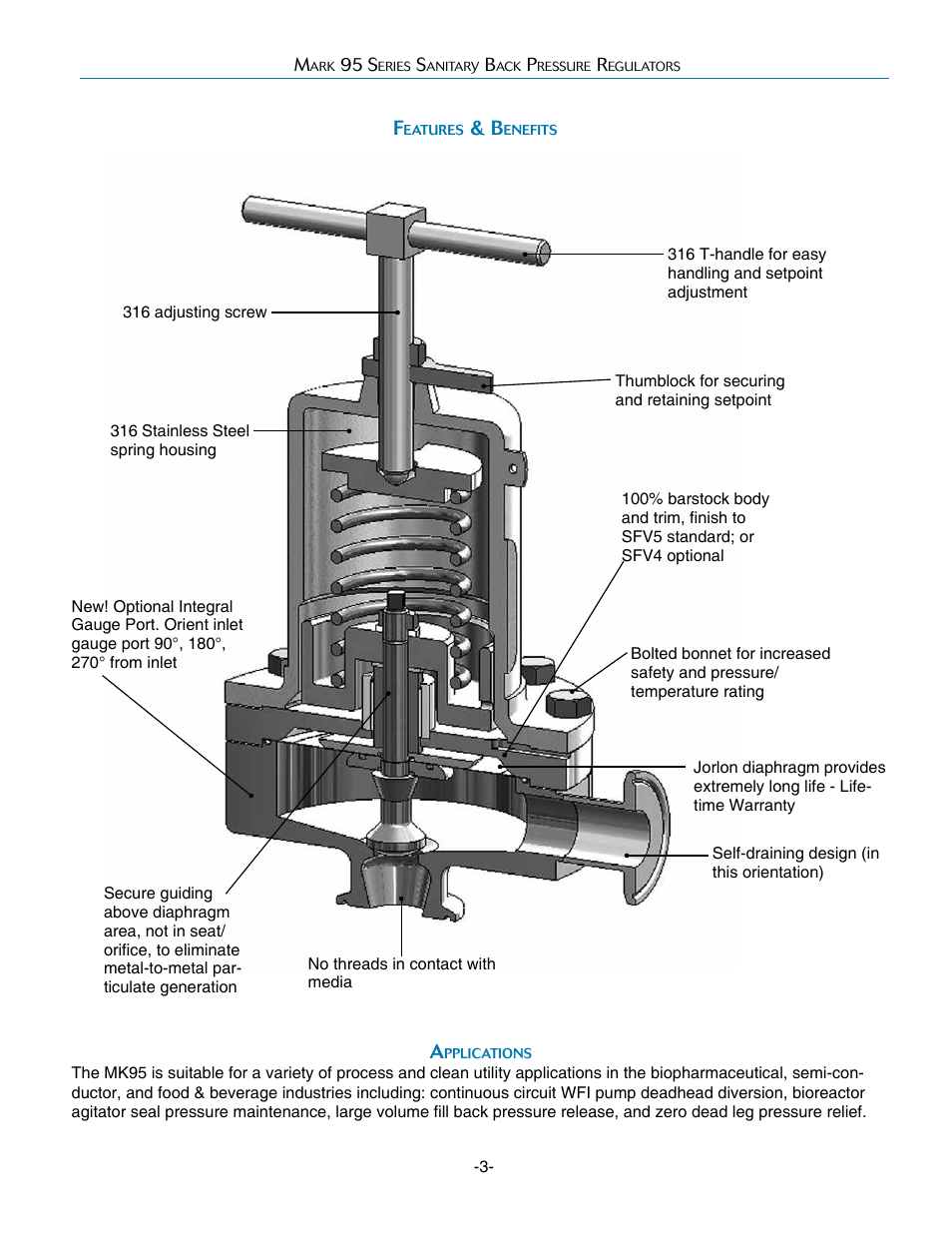 Steriflow Mark 95 Series User Manual | Page 3 / 6
