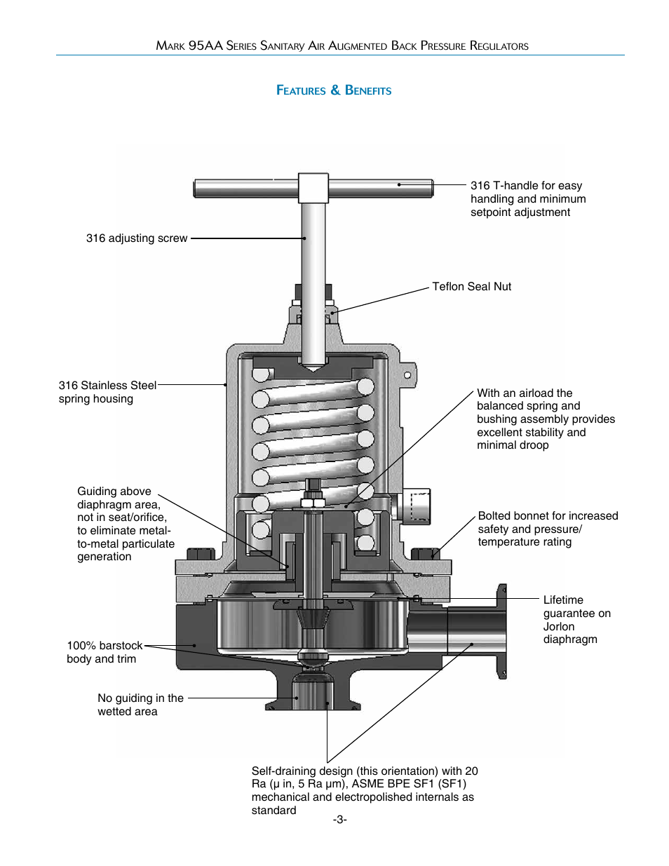 Steriflow Mark 95AA Series User Manual | Page 3 / 6