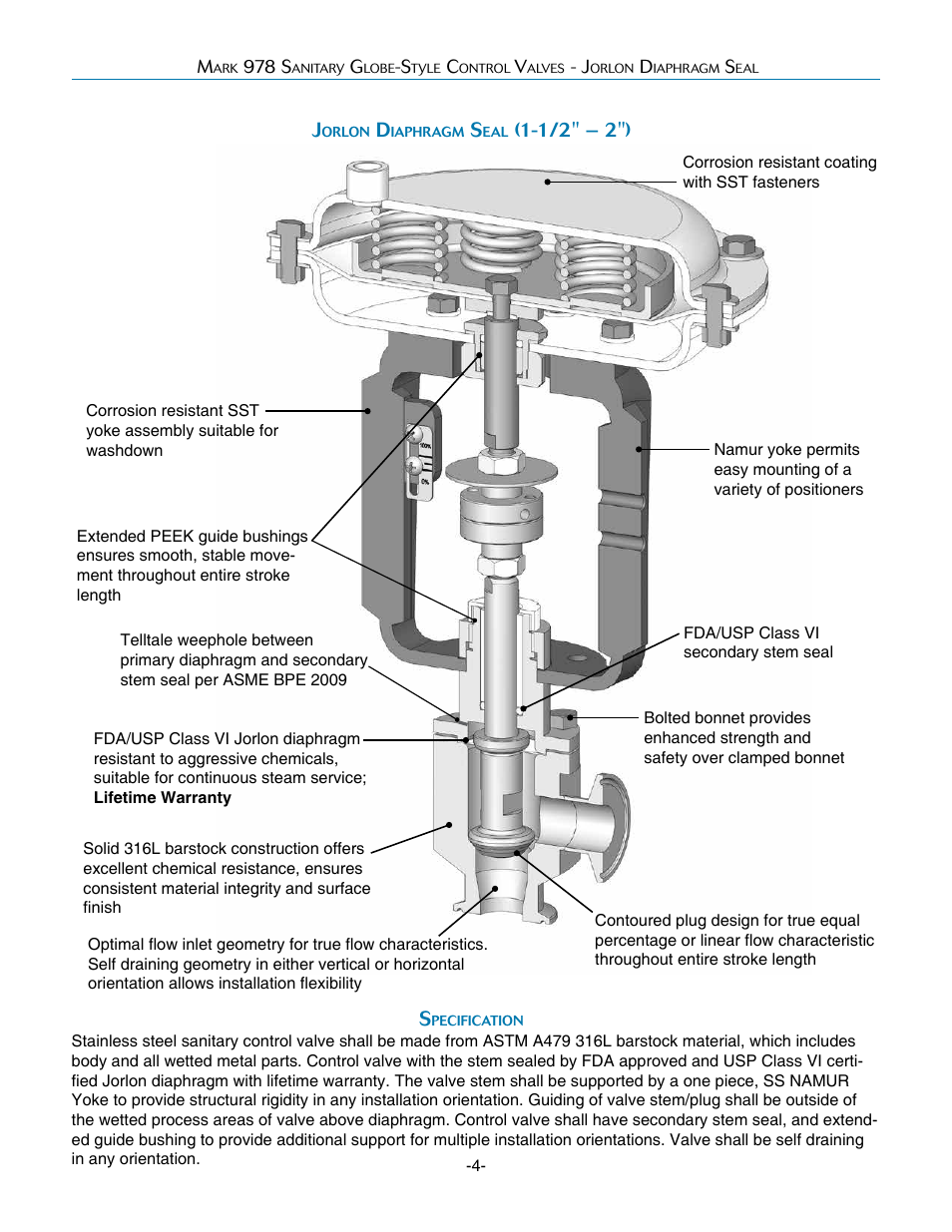 Steriflow Mark 978INLINE Series User Manual | Page 4 / 14