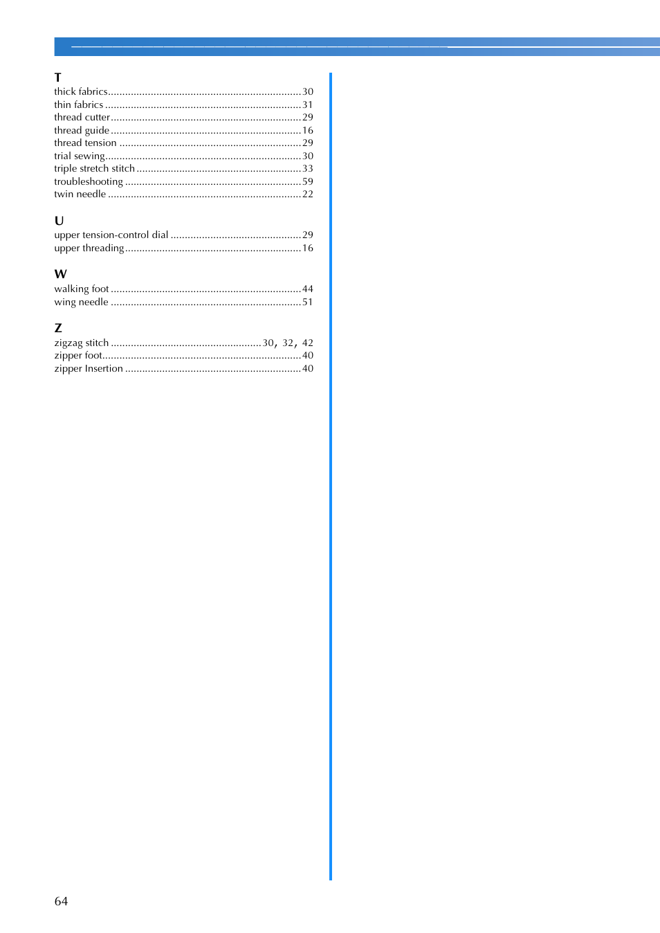 Brother CS 100T User Manual | Page 66 / 67