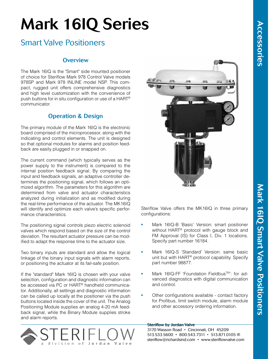 Steriflow Mark 16IQ Series User Manual | 4 pages