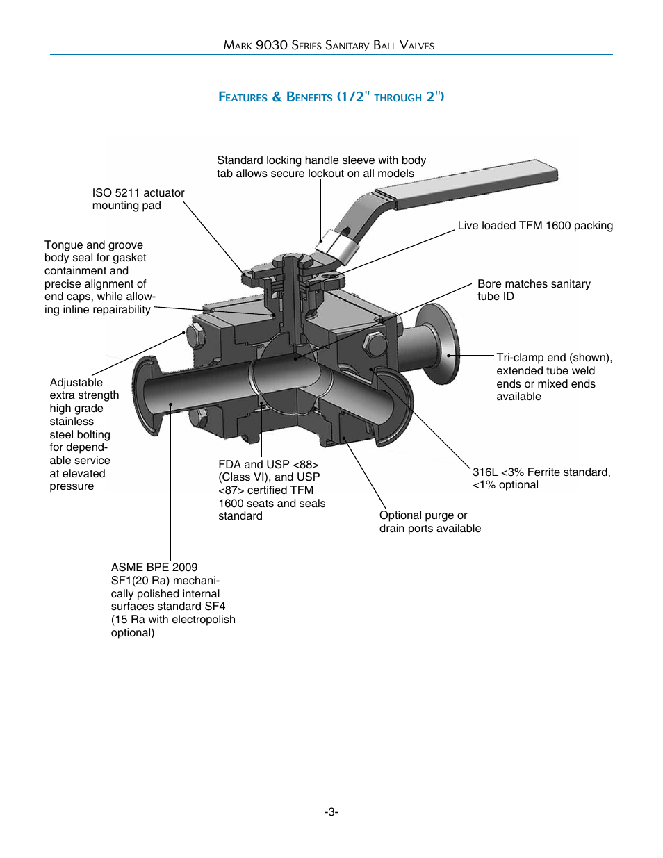 Steriflow Mark 9030 Series User Manual | Page 3 / 13